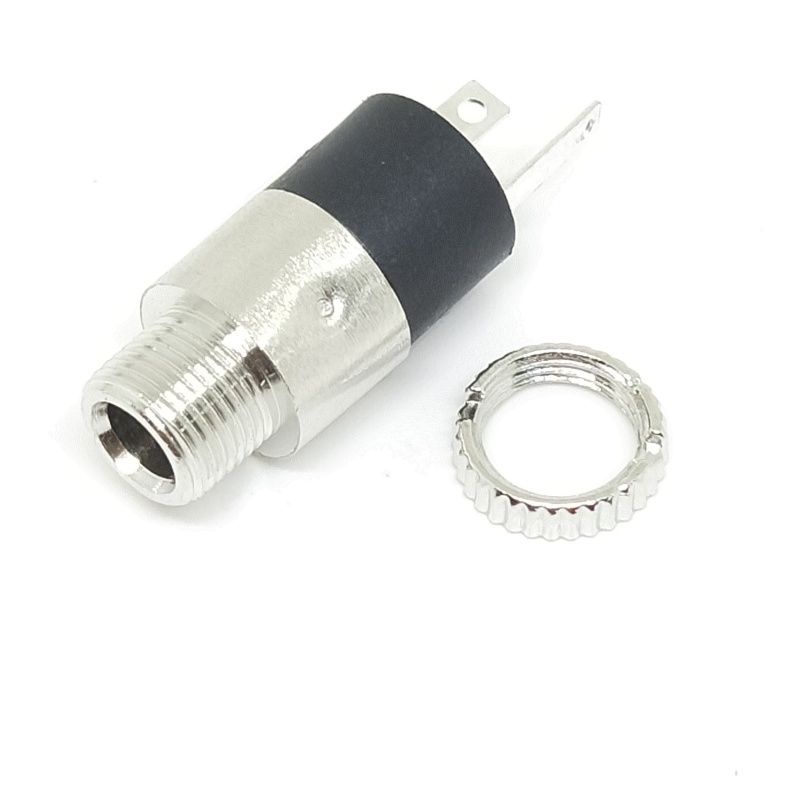 หัวแจ๊ค AUX ตัวเมีย ทองและเงิน ปลั๊กซ็อกเก็ตเชื่อมต่อหูฟังสเตอริโอสีทอง pj392 3.5 มม. AUX3.5mm - รูปที่ 4