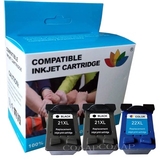 Refilled ink Cartridge for HP 21 22 XL Deskjet D1560 D2360 F2180 F4140  F2187 F2224 F2280 F2290 F4172 F4180 F4190 printe