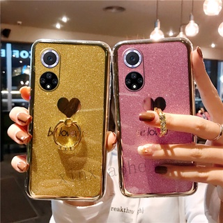 เคส Huawei Nova 9 9Pro Soft Love Bling Glitter full protect cover Huawei Nova9 Pro