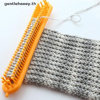 Gent ชุดเข็มถักผ้าพันคอ ทรงสี่เหลี่ยมผืนผ้า DIY