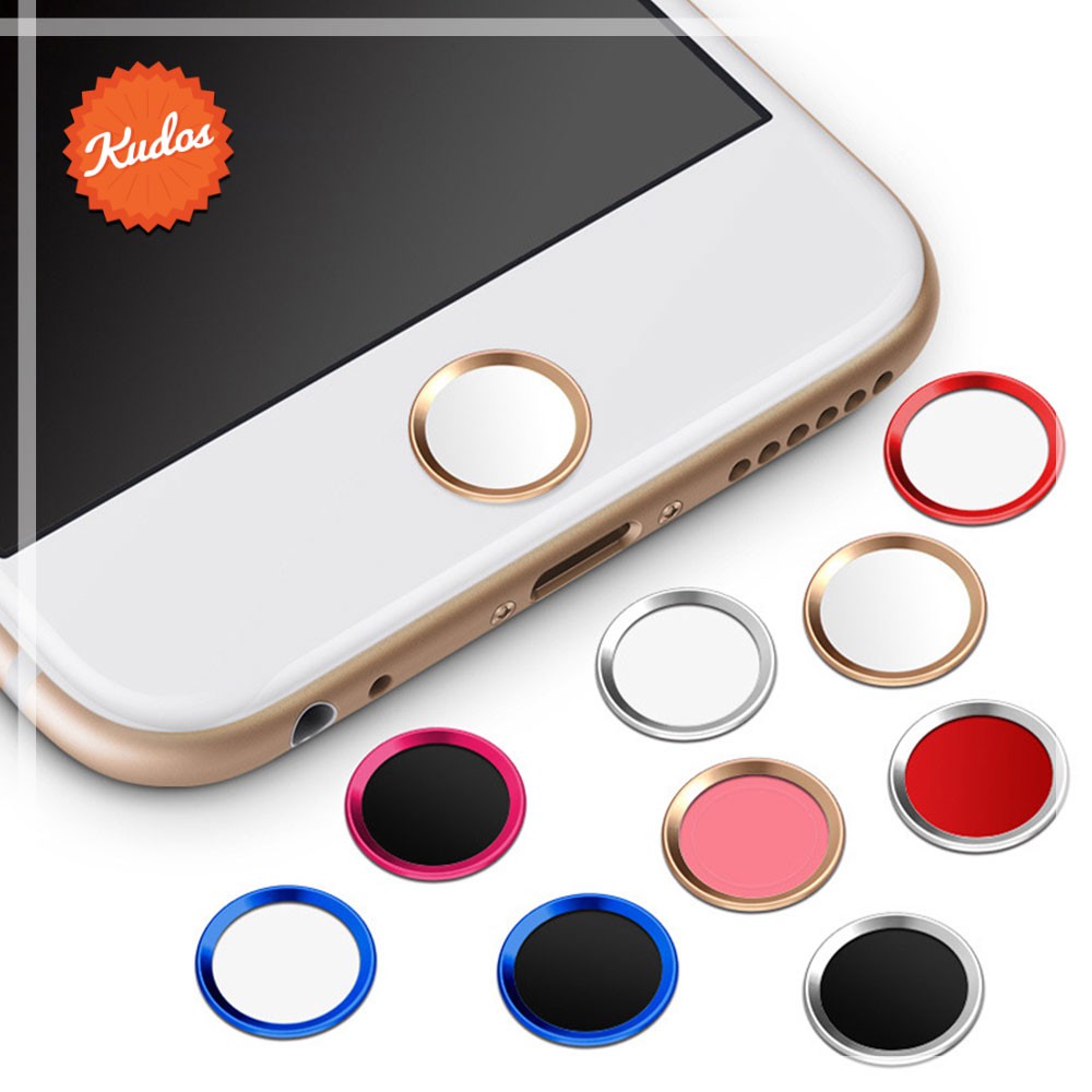 ตัวครอบปุ่มโฮม สติ๊กเกอร์ถนอมปุ่มโฮม Iphone สแกนลายนิ้วมือได้ เพื่อความสวยงาม BY.KUDOSTH