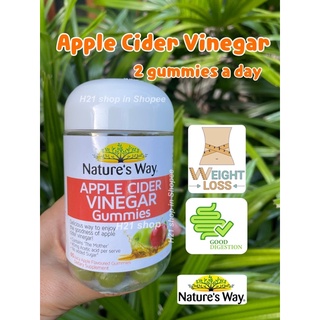 ของแท้✅Apple Cider VinegarจากNature’s Wayช่วยลดน้ำหนักและระบบย่อยอาหารจากออสเตรเลีย