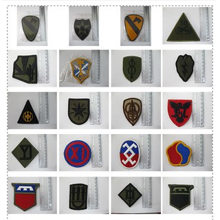 อาร์มทหาร US. ตกแต่งเสื้อ กระเป๋า PATCH US.ARMY ชุด A