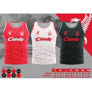 เสื้อบอลพิมพ์ลาย แขนกุด สโมสร ลิเวอร์พูล liverpool