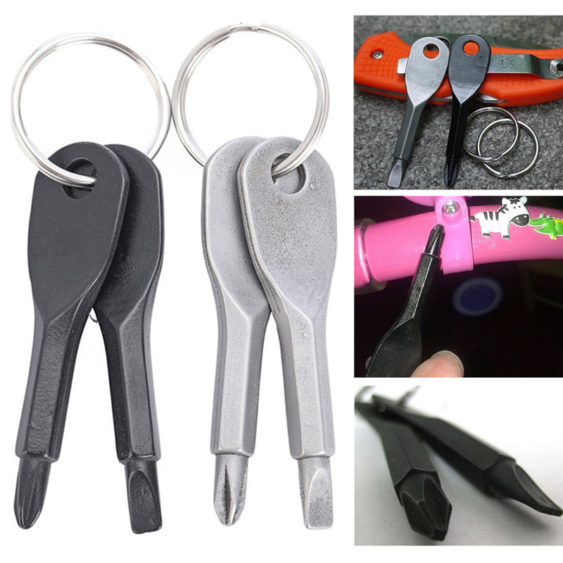 พวงกุญแจไขควงอเนกประสงค์ Philips Slotted