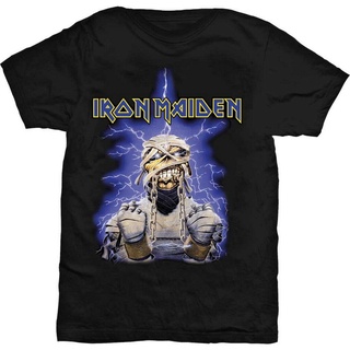 [COD]รายละเอียดเกี่ยวกับเสื้อยืด Iron Maiden Powerslave Mummy - NEW &amp; !S-5XL