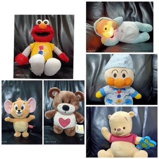 ตุ๊กตางานเครื่อง Suzys Zoo Jerry Elmo Sesame Street Peppa pig มือสอง สภาพดี