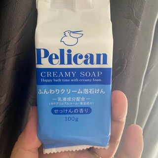 Pelican Creamy Soap นำเข้าจากประเทศญี่ปุ่น