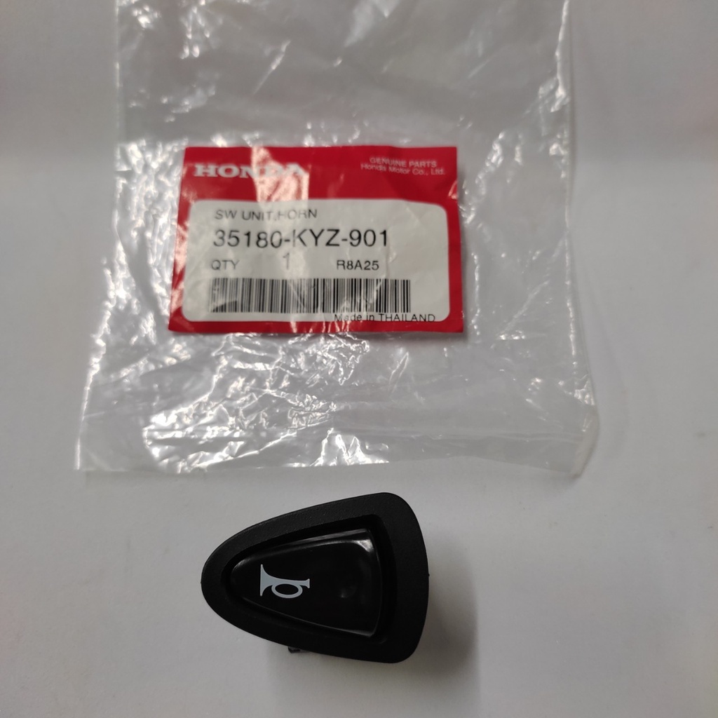 ปุ่มแตร สวิทช์แตร สวิทแตร CLICK 125I โฉมปี 2012-2014 หลอดไฟแป้น หลอดไฟแป้น แท้ HONDA HORN SWITCH UNIT  UK
