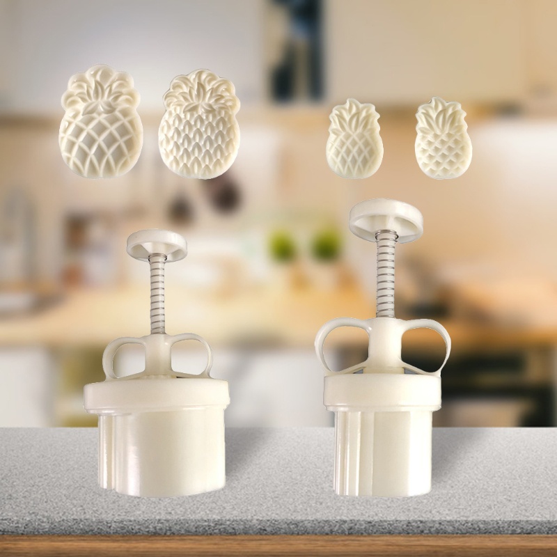 Queen Pineapple Mooncake Mold Bakery Handmade Cake Cookie Biscuit Dessert Supplies