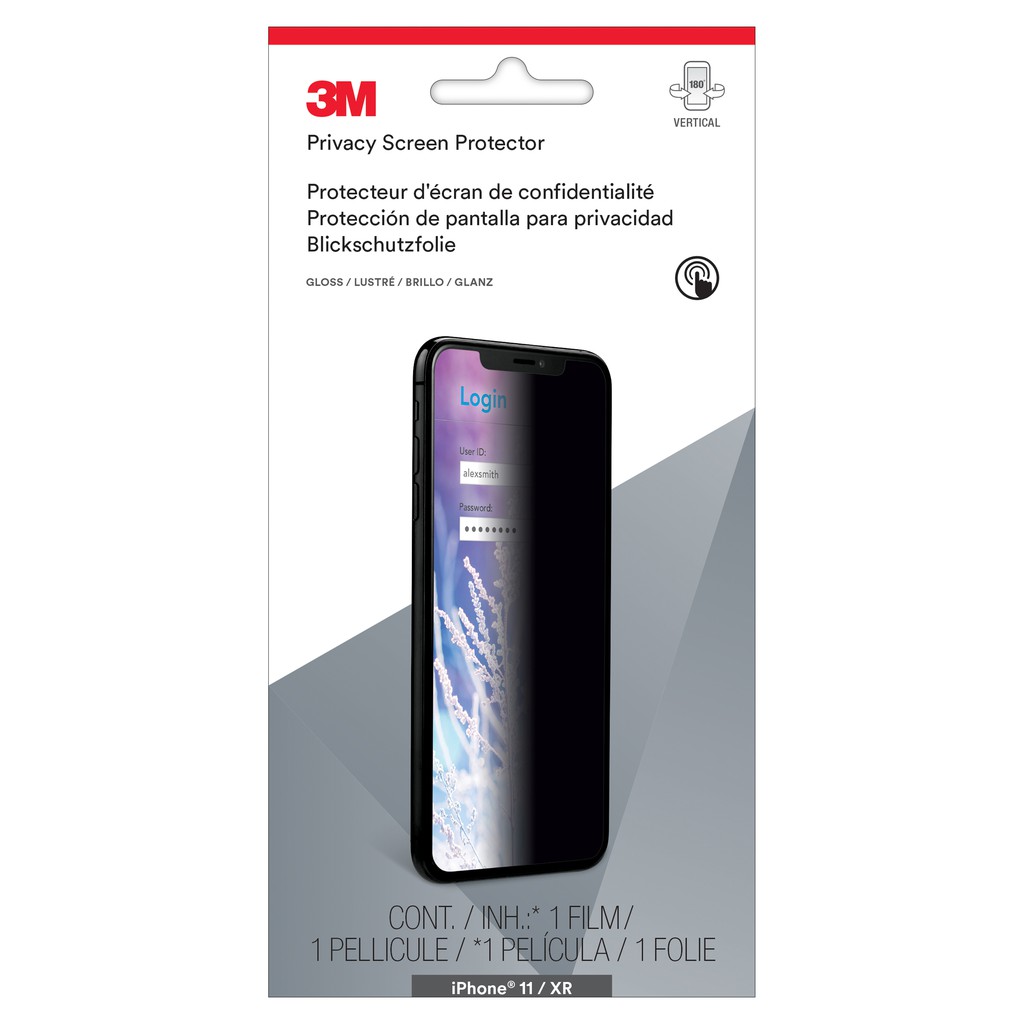 3M Privacy Screen Protector สำหรับ Apple iPhone 11/XR [MPPAP017]