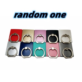 หัว 1ชิ้นแฟชั่นโทรศัพท์มือถือผู้ถือแหวนสแควร์สีแดงทองเงินของ…