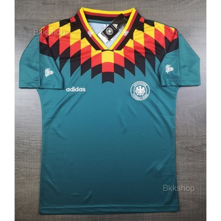 เสื้อบอลย้อนยุค เยอรมัน 1994 ปีกนก เยือน Retro Germany 1994 Away เรโทร คลาสสิค