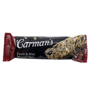 Carmans Classic Fruit&amp;nut Muesli Bar 45g ราคาสุดคุ้ม ซื้อ1แถม1 Carmans Classic Fruit &amp; nut Muesli Bar 45g ราคาสุดคุ้มซ