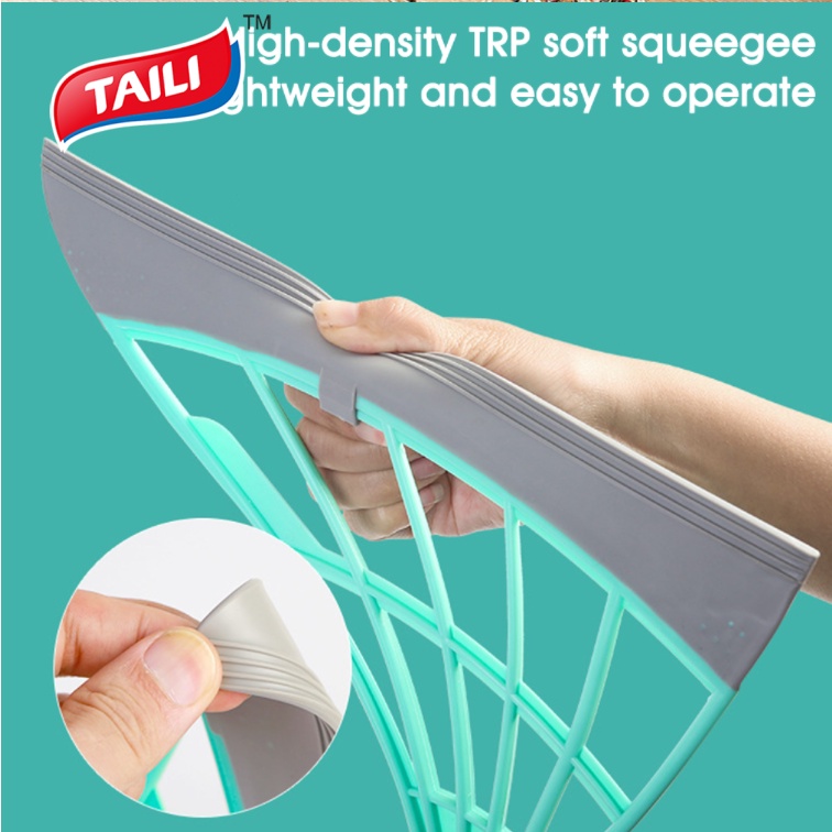 TAILI ไม้กวาดขนสัตว์เลี้ยง เศษผม ฝุ่น #7