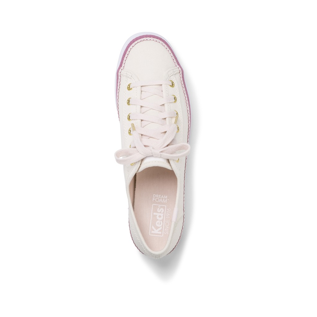 keds triple kick embroidered mesh