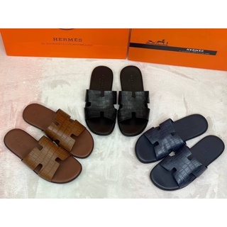 รองเท้า Hermès Izmir Sandal รองเท้าแตะ แบบสวม Ori