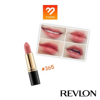 Boombeautyonline | แท้!! ฉลากไทย Revlon Super lustrous lip stick เรฟลอน ซูปเปอร์ลัสทรัส ลิปสติก ลิป สีขายดี #365 ในตำนาน