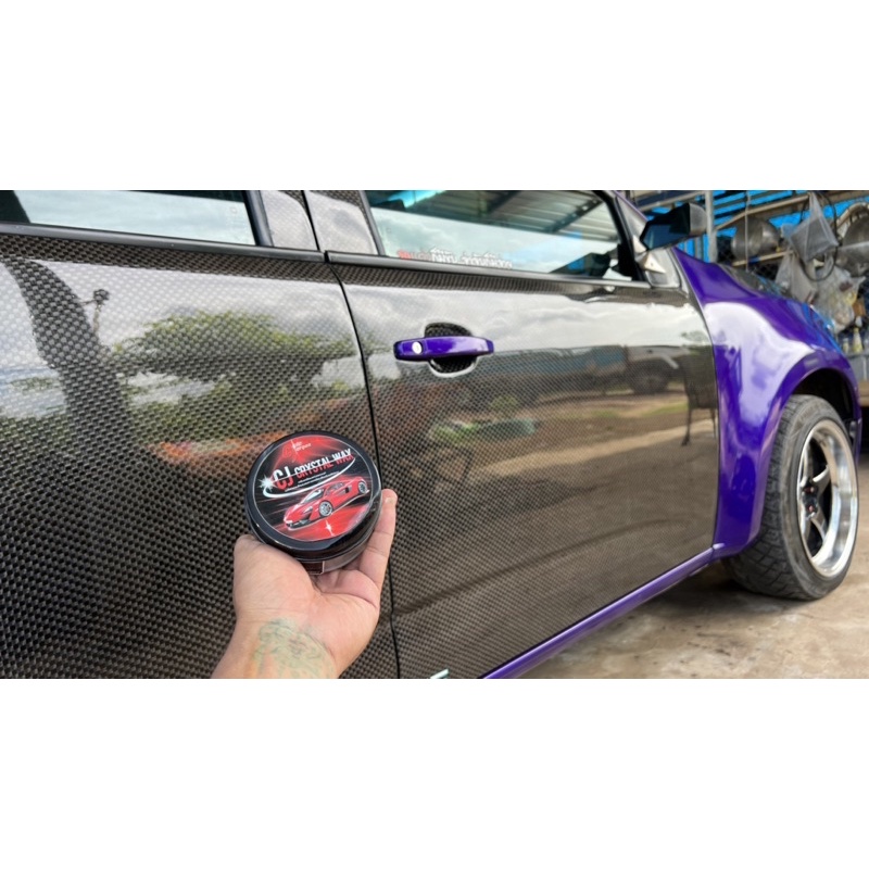 เคลือบแก้วcjแถมผ้าฟองน้ำ