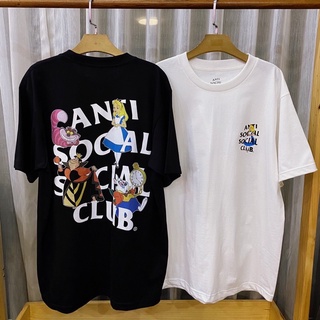 เสื้อยืดแขนสั้น Anti Social Social Club อลิสS-3XL