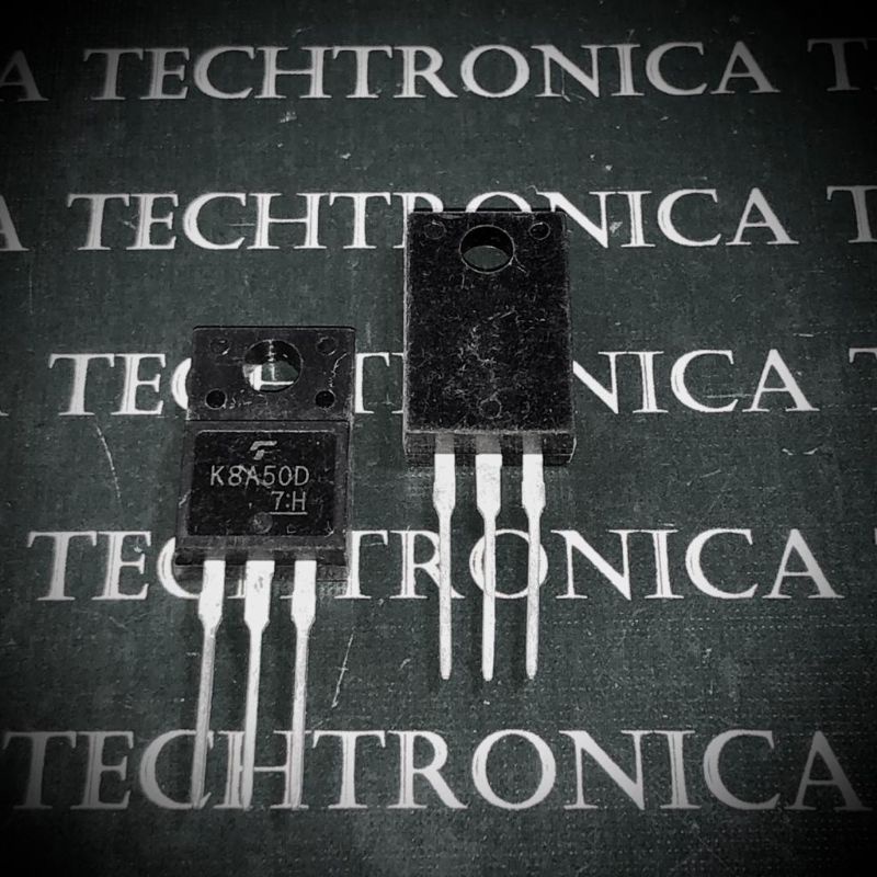 ทรานซิสเตอร์ MOSFET N-Channel K8A50D K8A50 TK8A50D TK 8A50 D TO-220F