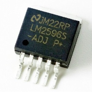 LM2596S LM2596 3A ตัวควบคุมการสลับ IC SMD -3.3v -5v ADJ แรงดันไฟฟ้า TO-263