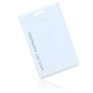 100 ใบ บัตร Longer หนา 1.8มม. สำหรับ HIP CMXF100 CMXF110 ใช้กับไม้กั้นระยะอ่านบัตร 50 ซม. Long Range Proximity Card