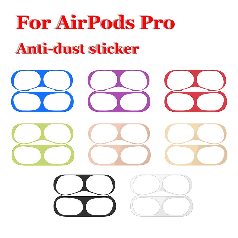 Dustproof Sticker Guard For Apple AirPods Pro 1 2 Earphone Case Protective Sticker For AirPods Pro Cute Pattern Sticker Accessories