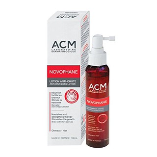 ACM Novophane Anti-Hair Loss Treatment Lotion 100ml Biotin เวชสำอางที่แก้ปัญหาผมหลุดร่วงได้อย่างตรงจุด ของแท้ พร้อมส่ง