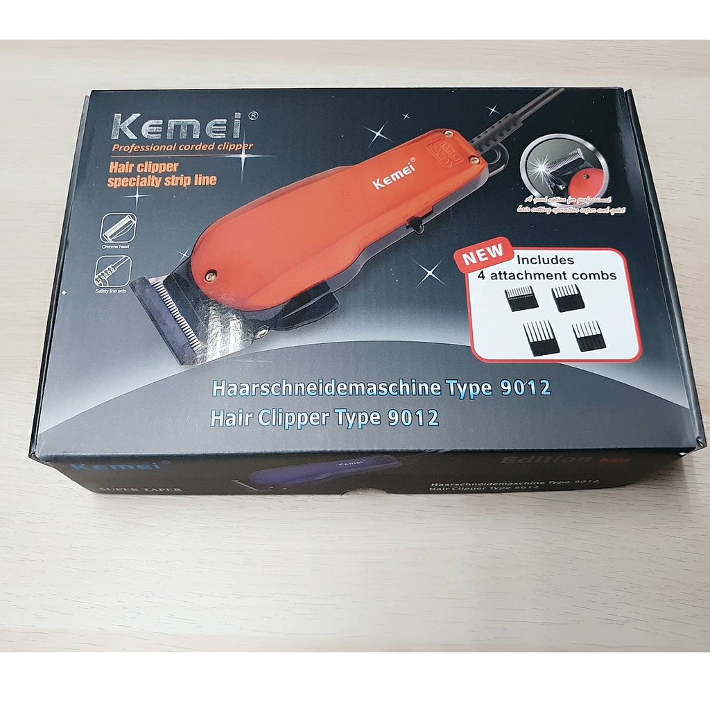 🔥🔥Kemei KM-9012 ปัตตาเลี่ยนตัดผม ตัดแต่งทรงผม
