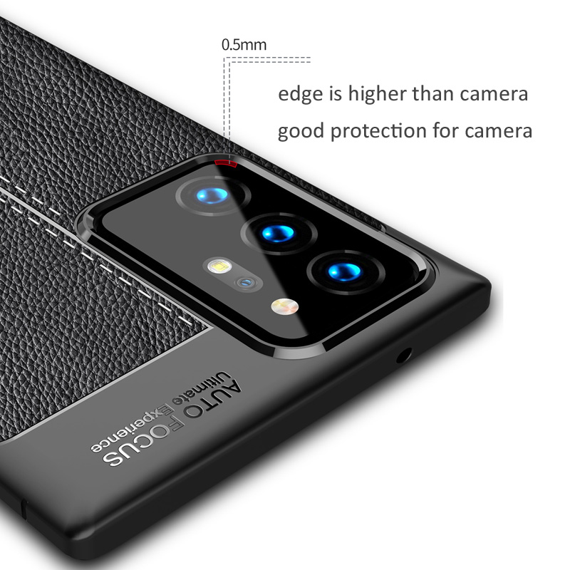 สําหรับ Samsung Galaxy Note 20 Ultra 5G ShockProof ยาง Slim TPU หนังฝาหลัง - รูปที่ 7