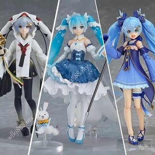 โมเดลตุ๊กตาฟิกเกอร์ Hatsune Miku Figma EX-054 014 EX-37 ของเล่นสําหรับเด็ก