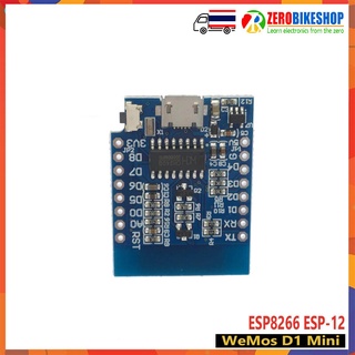 WeMos D1 Mini ESP8266 ESP-12 ESP12 D1 Mini NodeMCU Lua IOT Board 3.3V With Pins by ZEROBIKE