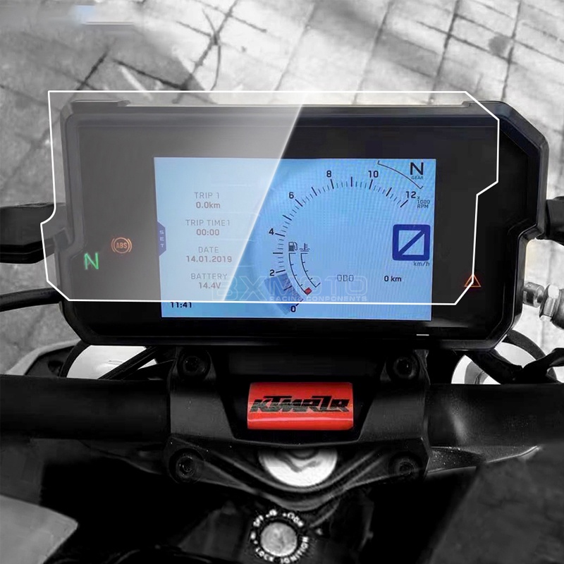 รถจักรยานยนต์ Cluster Scratch Cluster หน้าจอป้องกันฟิล์มสําหรับ KTM 790 ADVENTURE RALLY R 390 ADV RC
