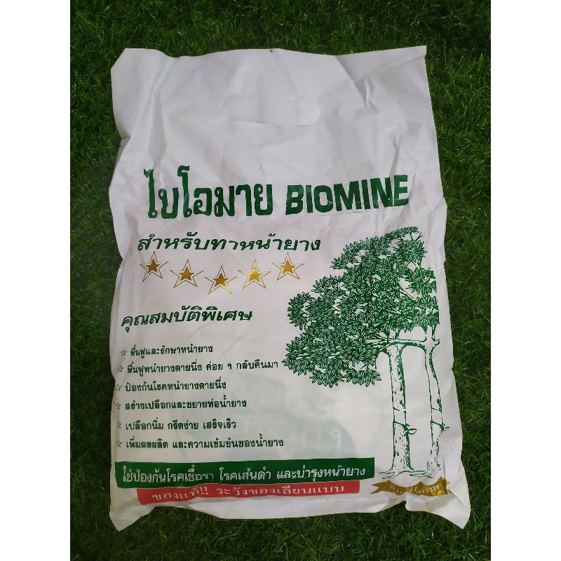 ไบโอมาย ดินทาหน้ายางพารา