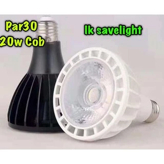 หลอด LED PAR 30 COB 20-30W แสงพุ่ง สว่างมาก Hi-power มีทั้งบอดี้ขาว/ดำ แสงวอร์ม/แสงคูลไวท์/แสงขาว