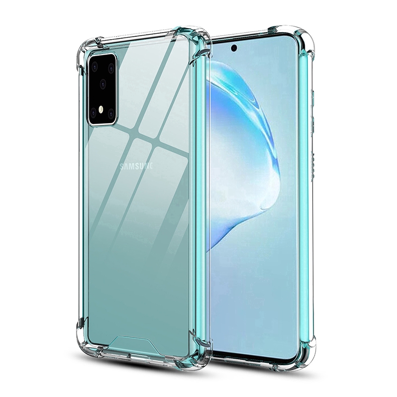 S21 Crystal Clear Case Samsung Galaxy S20 Ultra S10 S9 S8 Plus S10E Slim Shockproof Cover Samsung Galaxy Note 10 Plus Note 9 8