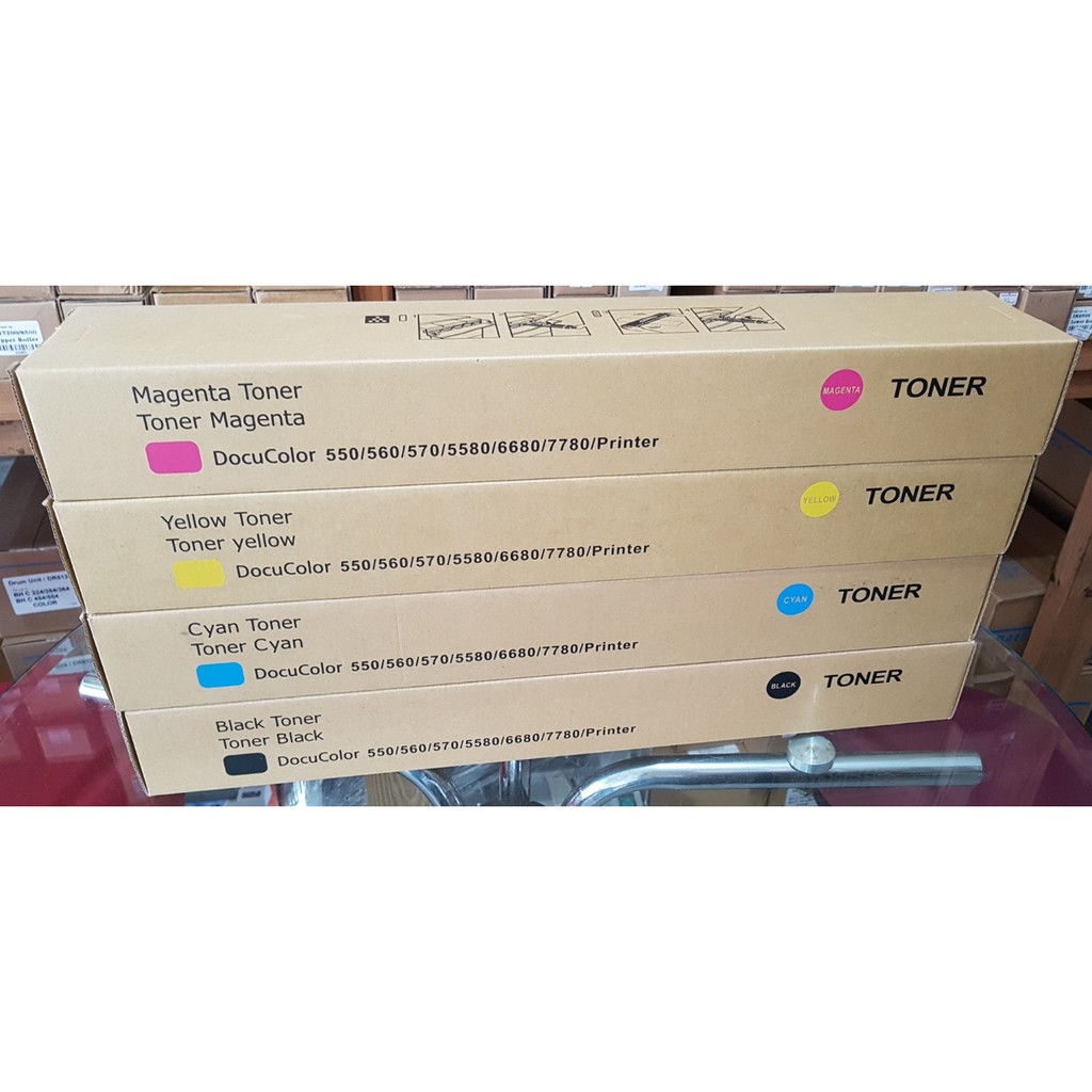 ผงหมึก toner เครื่องถ่ายเอกสาร Fujixerox docucolor 550/560/570/5580/6680/7780 (ต้องการรุ่นไหนสอบถามได้น้ะคับ)