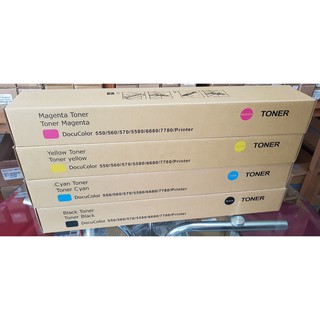 หมึก toner เครื่องถ่ายเอกสาร Fujixerox docucolor 550/560/570/5580/6680/7780 (ต้องการรุ่นไหนสอบถามได้น้ะคับ)