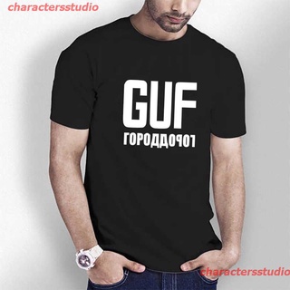 charactersstudio 2021 Triditya Ht0200# Guf เสื้อยืดลําลองแฟชั่นสําหรับผู้ชายแขนสั้นคอกลม mens tshirt