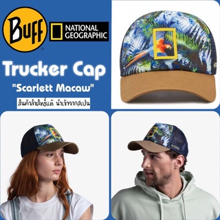 BUFF® National Geographic Trucker Cap ลาย Scarlett Macaw