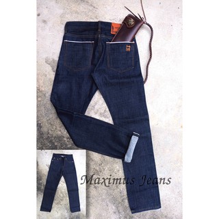 Jeans No.LS702 (ริมแดง)