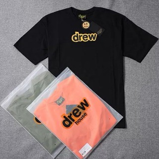 Drew Justin Bieber Drewhouse smiley letter T-shirt