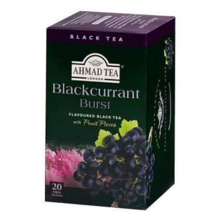 AHMAD TEA Blackcurrant Burst ชาอาหมัด แบลคเคอเร้น 20 ซอง