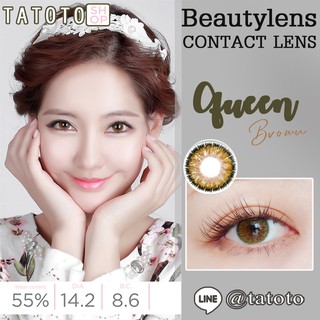 queen brown by beautylens TATOTO contact lens