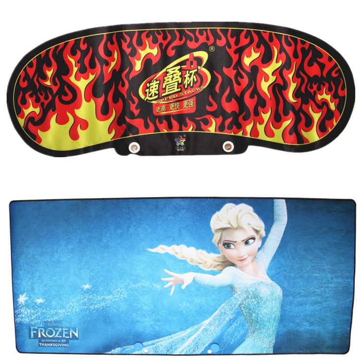 hotbohglyshop Spot Rubik's Cube Mat Flying Stack Coaster Speed Stack Coaster Dedicated Mat Stack Sta