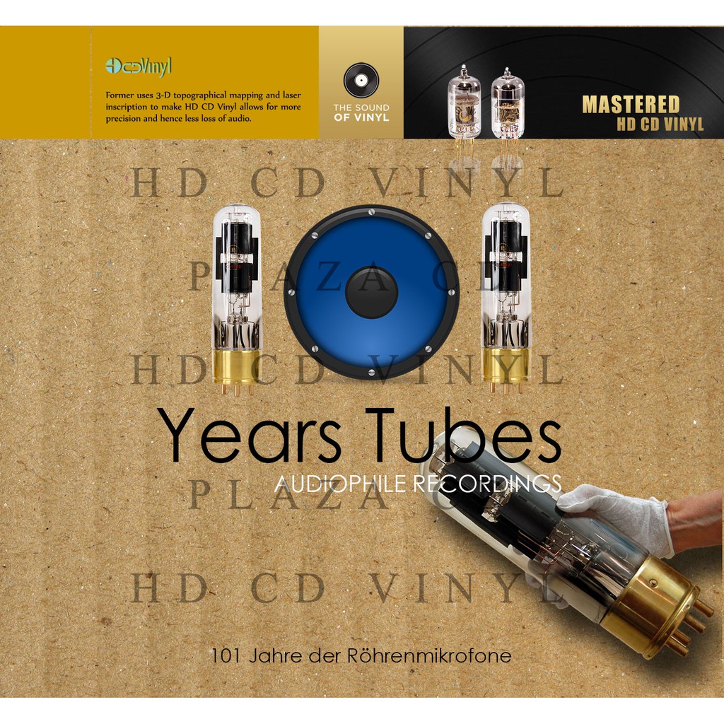 หลอด CD 101 YEARS บันทึก Audiophile * 4 แผ่น / เพลงตะวันตก * HiEnd - Plaza CD