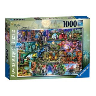 จิ๊กซอว์ Ravensburger - Myths and Legends 1000 piece  (ของแท้  มีสินค้าพร้อมส่ง)