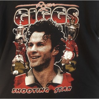 ผ้าฝ้ายแท้⚠️🚫ขายแล้ว🚫⚠️Vintage Ryan Giggs T-Shirt Manchester United Legend🔥(สินค้า Pre Order) S-4XL