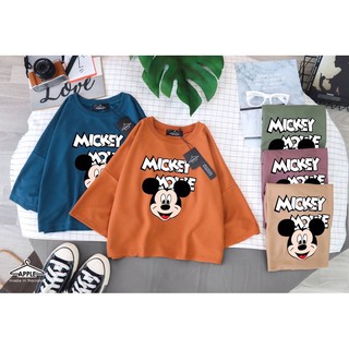 🌈เสื้อยืดครอป MICKEY ✨ขายดีมากๆ✨ราคาไม่ถึงร้อย✨ พร้อมส่ง💥